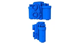 Samocaflex 35 TLR Just Serviced rangefinder  3D print model