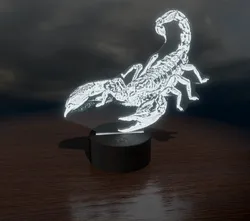 scorpio laser engraving vector drawings