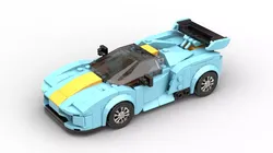 TwindBricks3D - Porsche 918 RSR 3D print model
