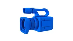 Video camera  - camera - old cameras  3D print model