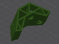 3D printer bestanden | 3MF | Angular Shelf Bracket