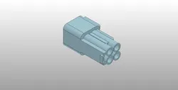4 Pins Automotive Male Connector