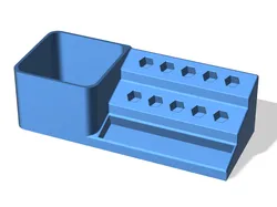 Bit Holder – Tabletop & Wall-Mount Version