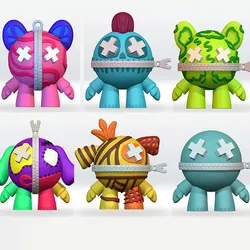 Characters & Creatures STL indir - Pack POPPY PLAYTIME 5 STL 3D Model Multicolor Fanart - FnFLab