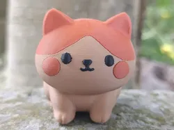 Cute Chubby Cat