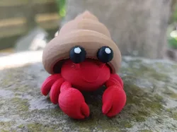 Cute Crab Keychain