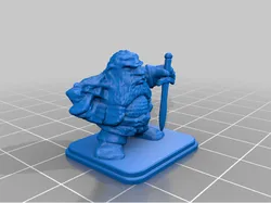 HeroQuest Dwarf Chainmail Short Sword