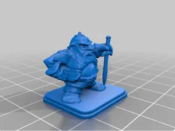 HeroQuest Dwarf Helm Short Sword