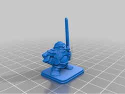 HeroQuest Dwarf Long Sword