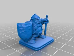 HeroQuest Dwarf Shield Helm Short Sword