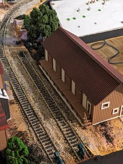 HO Wooden Warehouse 1:87