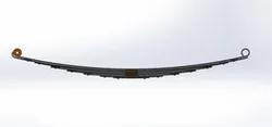 Leaf Spring with tip inserts