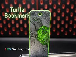 Ornamental Turtle - Hueforge Bookmark