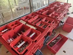 PackUp Nesting Bin System for Milwaukee Packout Organizers 48-22-8430 and 48-22-8435