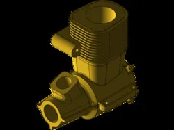 Single Cylinder Engine Block