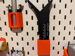 Soporte Skadis para medidor de radio - Modelo de impresión 3D gratuito