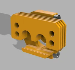 (SuperFlux or HyperCore) to XR Rails Clamping Axle Blocks