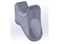 Tesla Charger holster and cable rest