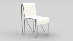 TUBULAR STEEL CHAIR 1927 by GERRIT RIETVELD