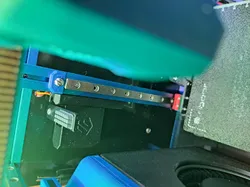 V0 Servo arm for silicon brush