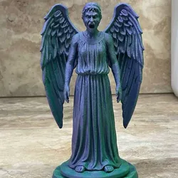 Weeping Angel, face exposed