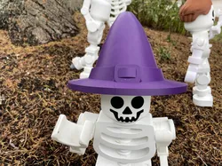 Wizard/witch hat - Lego mega brick 10:1 scale