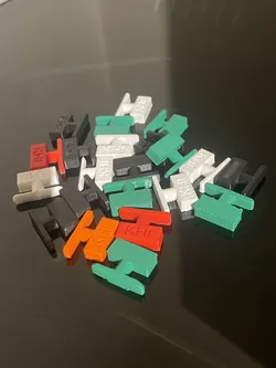 Aluminum Profile Cable Management Clips