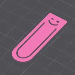 Creality Cloud | bookmark with a smile | ملفات الطابعة ثلاثية الأبعاد
