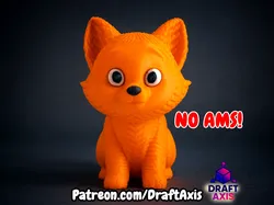 Cute Knitted Kitty Cat - NO AMS