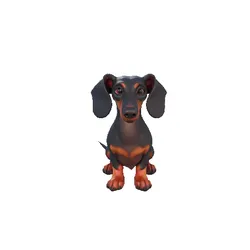 Dachshund Figurine – 3D Printable Sausage Dog Model