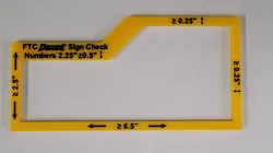 FIRST FTC Decode Sign Inspection Tool