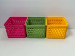 Fișiere pentru imprimante 3D | Fișier 3MF | Stackable Bin 80mmx80mm