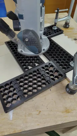 Frässchablone mit Anschlag/ Router Gauge with Stop