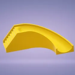 gratuită de Pets STL Descărcare - Hamster Slide - v_blue_designs