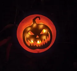 Halloween garden led cover