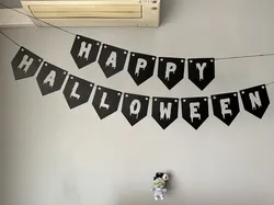 HAPPY HALLOWEEN Hanging Banner