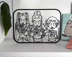 K-Pop Demon Hunters Ramen Wall Decor