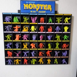 Monster in My Pocket Display Board (series 1 - 48 slots)