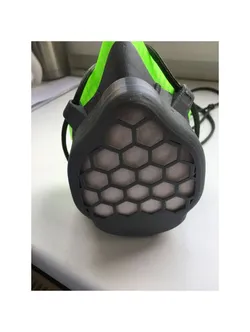 N95 like respirator (uses T-Shirts for filter media)