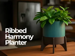 Ribbed Harmony Planter