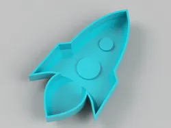 Rocket Sand Mold