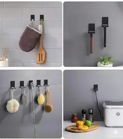 Sleek Minimalist Bathroom Razor Mount