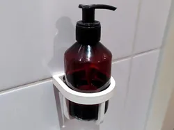 Soap dispenser wall mount