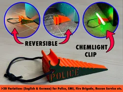 "TAC-WEDGE" - Multidirectional Door Wedge for Emergency Personnel
