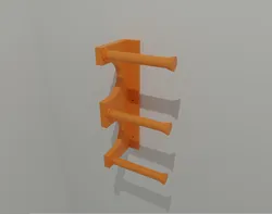 Triple Decker Toilet Paper Holder