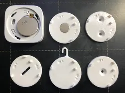 Xiaomi Aqara sensor compatible back plates / Befestigungsplatte for zigbee model WSDCGQ11LM or DJT11LM