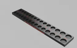 3/8 Inch Drive Metric Socket Organizer