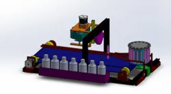 Auto filling perfume machine