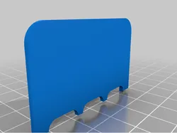 Battery cover for philips remote (OLED803)