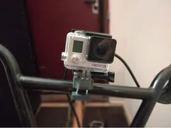 BMX handlebar GoPro mount